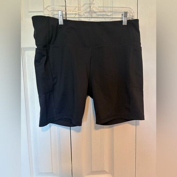 Athletic Black Bike Shorts XXL - Picture 1 of 3